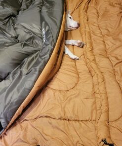 TETON Sports Mammoth Queen Size Sleeping Bag- Double Sleeping Bag – A Warm Bag the whole family can enjoy – Great Sleeping Bag for Camping, Hunting and base camp. Compression Sack Included 44 818ELyZeX6L 1