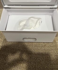 Ubbi Baby Wipes Dispenser, Baby Wipes Case, Baby Wipes Holder With Weighted Plate, Keeps Wipes Fresh And Non-Slip Rubber Feet, Gray Gray Wipes Dispenser 35 818Hw8mqgBL