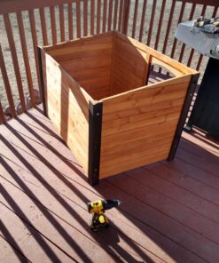 PRECISION PET PRODUCTS Extreme Outback Log Cabin Dog House, Large, Natural Wood (7027013) Walnut/Dark Brown Extreme Outdoor Log Cabin 34 818IdLcxRoL