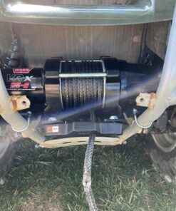 WARN 101020 VRX 25-S Powersports Winch with Handlebar Mounted Switch and Synthetic Rope: 3/16" Diameter x 50' Length, 1.25 Ton (2,500 lb) Capacity 2,500 lbs. 13 818LGzXVOvL