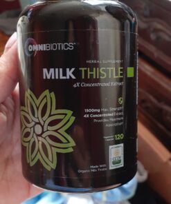 Organic Milk Thistle Capsules, 1500mg 4X Concentrated Extract with Silymarin is The Strongest Milk Thistle Supplement Available. Great for Liver Cleanse! 120 Vegetarian Capsules 33 818MDrXr0eL