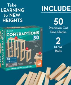 KEVA Contraptions 50 Plank Set 9 818NUoiNjrL