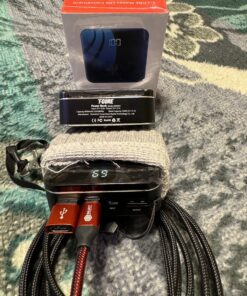 T-CORE Power Bank The Smallest and Lightest 10000mAh External Battery Ultra-Compact High-Speed Charging Technology Portable Charger for iPhone, Samsung Galaxy and More Black 52 818NwpVvKL