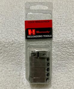 Hornady Sure-Loc Lock Rings, 6 Pack, 044606 - Fits on Standard 7/8-14 Inch Threaded Dies & Accessories - Split Ring Design Die Lock Rings Applies Constant Pressure & Wrench Flats for Easy On/Off 17 818OjdHN5WL