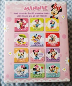 Disney Minnie Mouse - My First Library Board Book Block 12-Book Set - Great for Teaching First Words - PI Kids 30 818PAy 17L