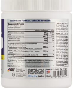 GAT SPORT PMP (Peak Muscle Performance), Pre-Workout, 30 Servings (Raspberry Lemonade) Raspberry Lemonade 14 818RPzxdHiL