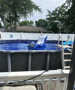 Intex Floating Recliner Inflatable Lounge, 71in X 53in, Multicolor 1 Pack 34 818YPssIDL