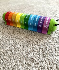 Melissa & Doug Counting Caterpillar - Classic Wooden Toy With 10 Colorful Numbered Segments 28 818YsuMrnL