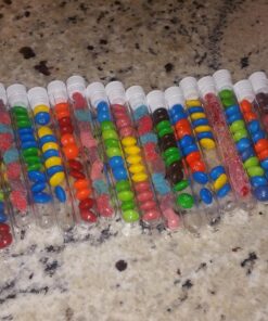 SEOH 16 X 125mm Plastic Test Tubes with Caps, 25 Pack 13 818ZCNYIgbL