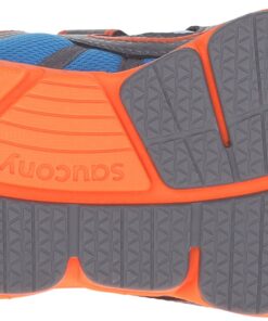 Saucony Kotaro 3 Alternative Closure Sneaker (Little Kid/Big Kid) Little Kid (4-8 Years) 2.5 Little Kid Grey/Orange/Blue 11 818bACeyLWL