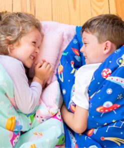 Wildkin Kids Sleeping Bags for Boys and Girls, Measures 57 x 30 x 1.5 Inches, Cotton Blend Materials Sleeping Bag for Kids, Ideal for Parties, Camping & Overnight Travel (Out of this World) Out of This World 9 818c0fvRFOL