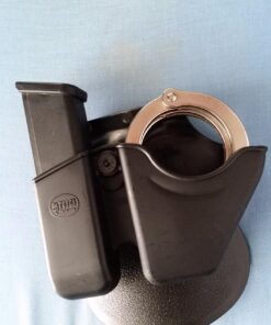 Alternative view of Fobus Pdl Cuff/Mag for Glk/HK 9/40 Black, One Size