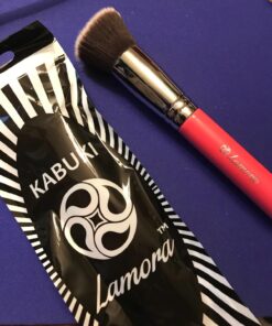 Flat Top Kabuki Foundation Brush - Premium Makeup Face Brush For Liquid, Cream, Powder - Blending, Buffing, Stippling Brush - Pro Quality Synthetic Dense Bristles Pink 34 818dyo9lTRL