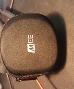 MEE audio M6 Sport Wired Earbuds, Noise Isolating In Ear Headphones, Sweatproof Earphones for Running/Gym/Workouts with Dynamic Enhanced Bass Sound, Memory Wire Earhooks, 3.5mm Jack Plug (Black) Black Regular 3.5mm Wired 32 818eejA3laL