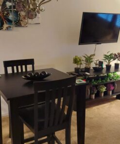 Hosley Decorative Bowl and Orb Set. Ideal Gift for Weddings Special Occasions and for Decorative Centerpiece in Your Living Dining Room (Black) Black 42 818f84UYFlL