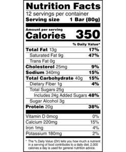 Gatorade Whey Protein Recover Bars, Peanut Butter Chocolate, 2.8 ounce bars (Pack of 12) 12 Count (Pack of 1) 18 818fbcO8cQL