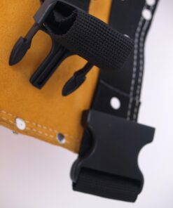 Childs Leather Tool Belt - Suede Leather Working Tool Pouch for Youth Dress Up and Costume. Waist Size 21"-30" 13 818g4zAmL