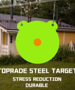 TOPRADE Slingshot Target Box,Recycle The Ammo and Easy to Carry Green 8 818homBLABL