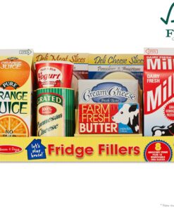 Melissa & Doug Fridge Groceries Play Food Cartons (8 pieces) Toy Groceries, Pretend Play Food, Play Kitchen Accessories For Kids Ages 3+ - FSC-Certified Materials 24 818kLGL18OL