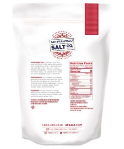 Sherpa Pink Himalayan Salt - 10 lb. Bulk Bag Fine Grain 10 Pound (Pack of 1) 14 818mnlNULQL