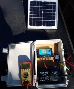 ACOPOWER HY010-12M 10 Watt 10W Mono Solar Panel for 12V Battery Charging RV Boat, Off Grid 40 818or3sF5kL