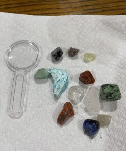 Discovery Kids Gemstone Dig Stem Science Kit by Horizon Group Usa, Excavate, Dig & Reveal 11 Real Gemstones, Includes Goggles, Excavation Tools, Streak Plate, Magnifying Glass & More 37 818otVueVBL