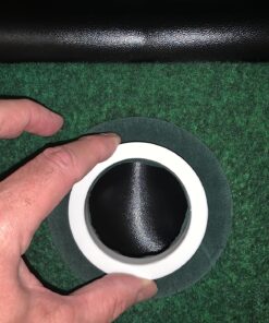 SKLZ ACCELERATOR PRO - Indoor Golf Putting Mat with Auto-Ball Return & Behind-the-Hole Ball Collector - Putter Alignment Guides at 3, 5 & 7 Feet - Rubber-Backed Mat Provides Multi-Surface Stability 30 818qaHQxgpL 1