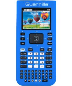 Guerrilla TINSPIREBLUESC Silicone Case for Texas Instruments TI Nspire CX/CX CAS Graphing Calculator, Blue 8 818rnr TqZL