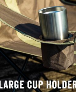 Mossy Oak Heavy Duty Folding Camping Chairs, Lawn Chair Adult Dirt 15 818s4L8dGTL