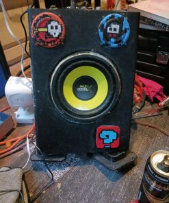 Pyle 6.5 Inch Mid Bass Woofer Sound Speaker System - Pro Loud Range Audio 300 Watt Peak Power w/ 4 Ohm Impedance and 60-20KHz Frequency Response for Car Component Stereo PLG64,Yellow 57 818vFVyxaL