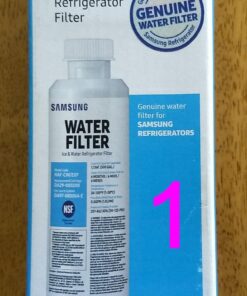 SAMSUNG Genuine Filter for Refrigerator Water and Ice, Carbon Block Filtration for Clean, Clear Drinking Water, 6-Month Life, HAF-CIN/EXP, 1 Pack 61 818vSuYT0KL