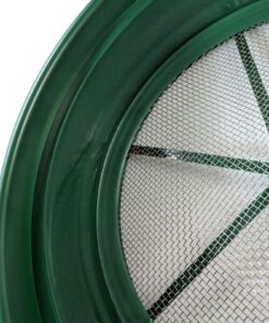 ASR Outdoor 3pc Gold Panning COARSE Classifier Screen Set Prospecting Mesh Sifting Sieve (1/2, 1/8, 1/20) 3 Piece Set - Coarse Combo Green 11 818yafULRrL