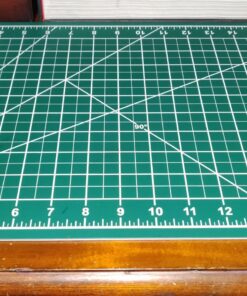 US Art Supply 12" x 18" Green/Black Professional Self Healing 5-Ply Double Sided Durable Non-Slip Cutting Mat Great for Scrapbooking, Quilting, Sewing and all Arts & Crafts Projects 1 25 819 vrVwZ3L