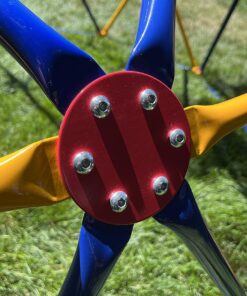 EASY OUTDOOR Space Dome Climber – Rust and UV Resistant Steel – 1000 lb. Capacity – for Kids Ages 3 to 9 39 8190VIH6x8L
