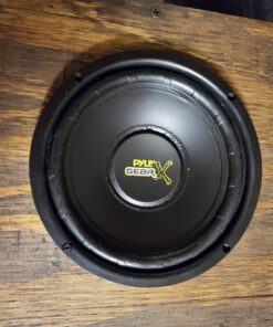 Pyle 6.5 Inch Mid Bass Woofer Sound Speaker System - Pro Loud Range Audio 300 Watt Peak Power w/ 4 Ohm Impedance and 60-20KHz Frequency Response for Car Component Stereo PLG64,Yellow 43 81916AhfMxL