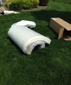 ZINUS 5 Inch Memory Foam Mattress, Fiberglass Free, Bunk Bed, Trundle Bed, Day Bed Compatible, Twin, White 55 8191Gkl6KLL