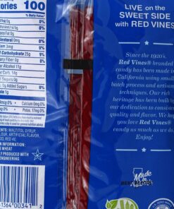 Red Vines Sugar Free Licorice, Strawberry Flavor, Soft & Chewy Candy Twists, 5oz Bags (12 Pack) 8 8192ijyuvtL