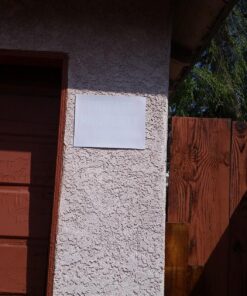 Alternative view of Private Property No Trespassing Sign 9 x 12 Inch 8pc