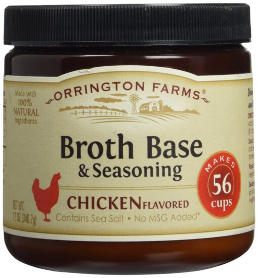 Orrington Farms Broth Base & Seasoning, Chicken, 12 Ounce (Pack of 1) 12 Ounce (Pack of 1)