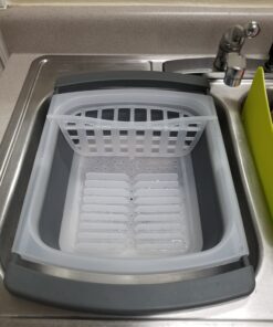 Progressive International Prepworks Collapsible Over-The-Sink Dish Drainer 29 8194UpyNMjL