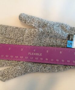 NoCry Premium Cut Resistant Gloves Food Grade — Level 5 Protection; Ambidextrous; Machine Washable; Superior Comfort and Dexterity; Lightweight Protective Gloves; Complimentary eBook Small Original Grey 39 8194nqKZLgL