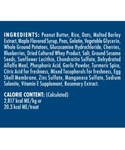 Zuke's Hip Action Hip & Joint Natural Dog Treats Crafted in the USA, 16 Ounce (Pack of 1) Peanut Butter & Oats 1.00 Pound (Pack of 1) 21 8194un6brvL