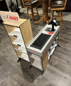 Melissa & Doug Freestanding Wooden Fresh Mart Grocery Store - Supermarket Pretend Play, Kids Play Store, Toy Food Stand For Toddlers And Kids Ages 3+ - FSC-Certified Materials 41 8195a4fBHL 2