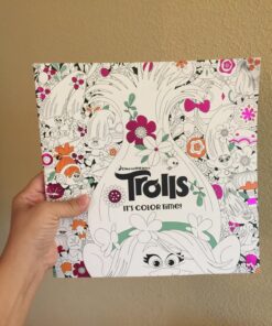 It's Color Time! (DreamWorks Trolls) (Adult Coloring Book) 20 8195pkmNF4L