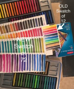 Derwent Inktense Blocks 72 Tin, Set of 72, 8mm Block, Soft Texture, Watersoluble, Ideal for Watercolor, Drawing, Coloring, Crafts and Painting on Paper and Fabric, Professional Quality (2301980) 72 Count (Pack of 1) 51 8196GYGSdZL