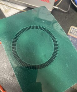 CMS MAGNETICS - 4x6" Green Magnetic Flux Viewing Film for Revealing Hidden Magnetic Field Patterns in Permanent Magnets for Science Projects, Research and STEM Education in Magnetism 4 x 6" Green Film 16 819742TqFaL