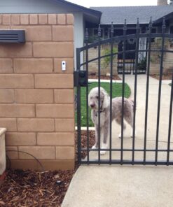 SadoTech Wireless Doorbell for Home - Battery Operated, 1000 Feet, Waterproof Door Bell w/LED Flash, 1 push button + 1 receiver, Waterproof White 45 8197ADaAKL