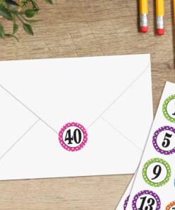 Teacher Created Resources Polka Dot Numbers Stickers (3567) 7 81984HsLInL