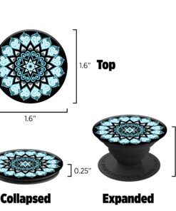 PopSockets: Collapsible Grip & Stand for Phones and Tablets - Peace Mandala Sky PopSockets 24 8199EdsEiL 1