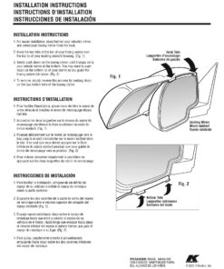 Fit System 80910 Chevrolet/GMC Full Size Truck Clip-On Towing Mirror - Pair 28 819A03iB6L
